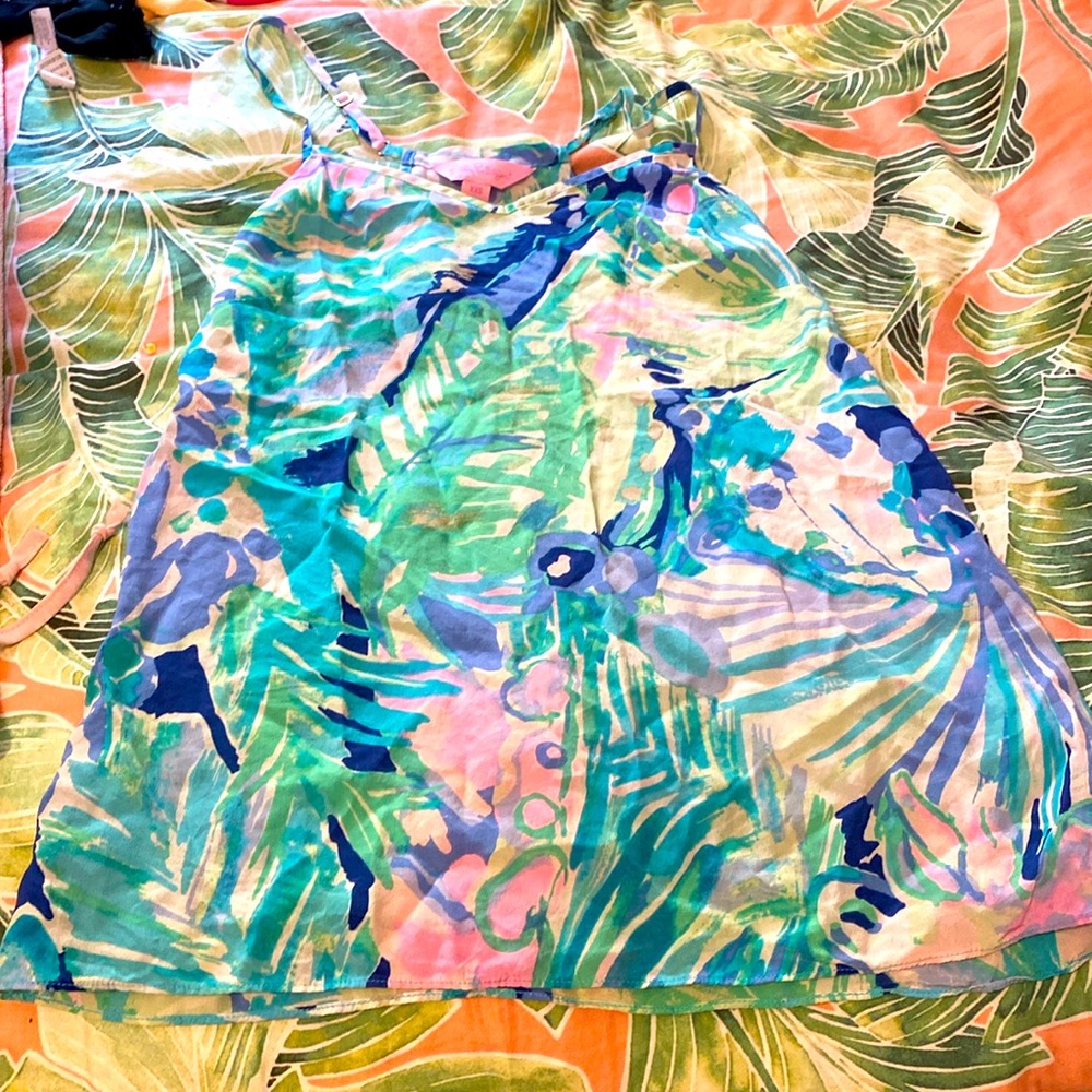 xxs lilly pullitzer tank top